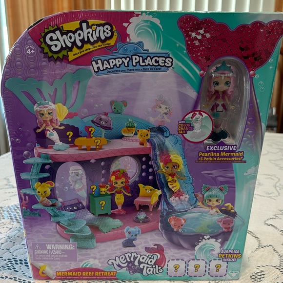 Shopkins | Toys | Shopkins Happy Places Mermaid Tails Reef Retreat ...